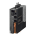 Omron R88D-1SN04H-ECT 400W servo drive with EtherCAT communication, 230V single-phase input, and STO safety function for precise motion control.