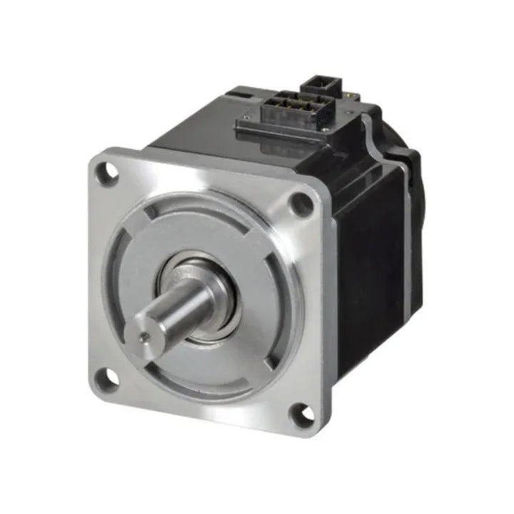 Omron R88M-1M40030T-S2 400W AC servo motor with 3000 RPM speed, 1.27 Nm torque, and 23-bit battery-free absolute encoder for precise motion control.