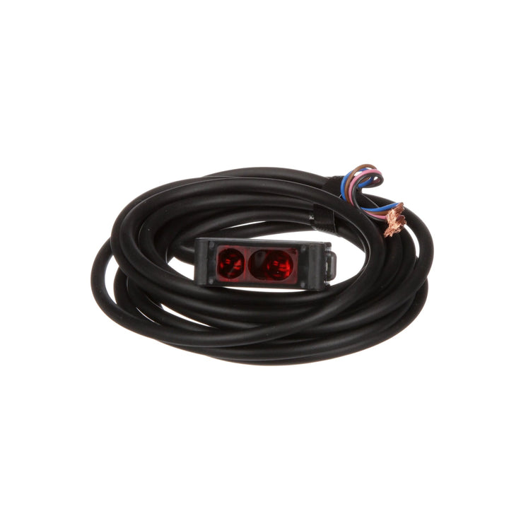 Panasonic CX-442-P photoelectric sensor, diffuse reflective, 500 mm range, PNP output, compact IP67-rated design for industrial automation.