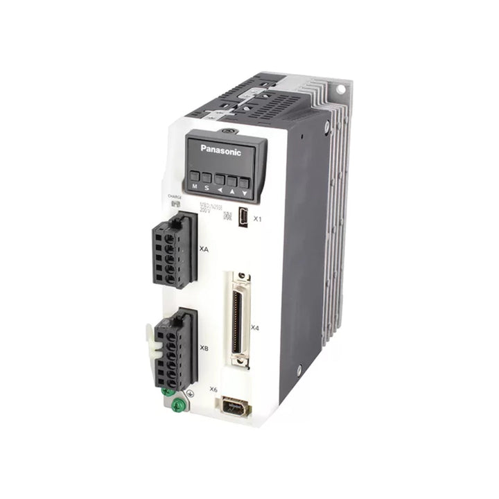 Panasonic MBDLN25SE servo driver, 400 W, pulse train input, MINAS A6 series, for high-precision motion control in automation systems.