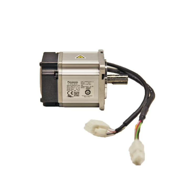 Panasonic MHMF042L1U2M servo motor, 400 W, 200 V, 60 mm flange, 23-bit encoder, IP65-rated, for industrial automation systems.