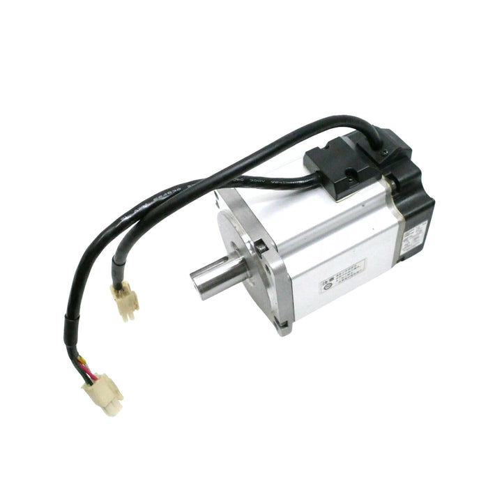 Panasonic MSMD082P1S servo motor, 750W, low inertia, lead wire type, IP65 rating. Ideal for high-speed industrial motion systems.