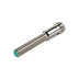 Pepperl+Fuchs NBB1.5-8GM40-E2-V1 M8 inductive proximity sensor with 1.5mm sensing distance, PNP normally open output, and IP67 protection.