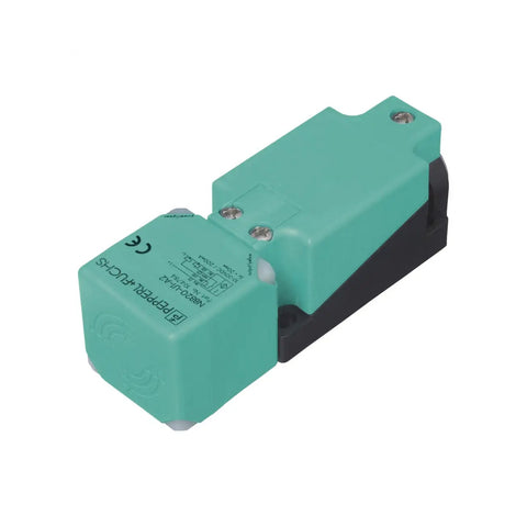 Pepperl+Fuchs NBB15-U1-A2 proximity sensor, 15mm flush mount, PNP NO/NC, IP68/69K, screw terminal, for industrial automation.