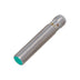Pepperl+Fuchs NBB2-12GM50-E2-V1 2 mm inductive proximity sensor with PNP NO output and M12 connector for precise metal detection in industrial automation.