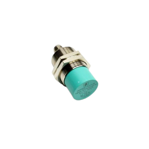 Pepperl+Fuchs NBN15-30GM50-E2-V1 inductive sensor, M30, 15 mm, PNP NO, IP67-rated.