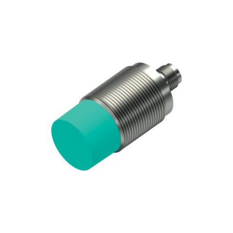 Pepperl+Fuchs NBN25-30GM50-E2-V1 inductive sensor, M30, 25 mm non-flush, PNP NO, M12 connector, IP67.