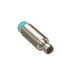 Pepperl+Fuchs NBN8-18GM50-E2-V1 inductive sensor, 8 mm range, PNP NO output, M12 connector, IP68-rated, for non-flush mounting.