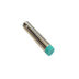 Pepperl+Fuchs NEN10-12GM50-E2-V1 M12 inductive proximity sensor with 10 mm sensing distance, PNP normally open output, and IP67 protection.