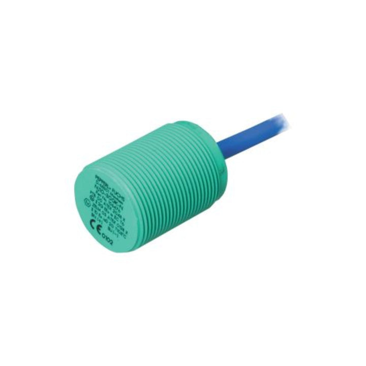 Pepperl+Fuchs NJ15-30GK-N inductive proximity sensor, 15 mm flush, 2-wire AC/DC, IP67-rated rectangular housing.