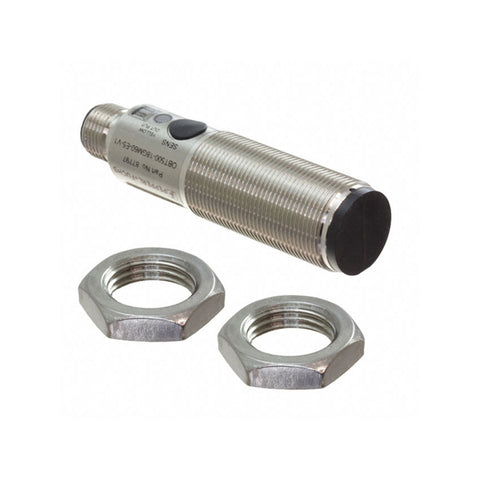 Pepperl+Fuchs OBT500-18GM60-E5-V1 diffuse mode sensor, 500mm range, infrared light, PNP output, M12 connector, IP67 rated.