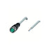 Pepperl+Fuchs V1-G-10M-PUR M12 4-pin female cordset with 10m gray PUR cable, IP68/IP69 rated, halogen-free, for industrial automation.