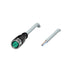 Pepperl+Fuchs V1-G-2M-PUR sensor cable, 2 m length, M12 straight male, 4-pin A-coded, PUR jacket, IP67, part no. 109434.