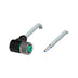 Pepperl+Fuchs V1-W-5M-PVC M12 sensor cable, 5m, straight 4-pin, PVC jacket, IP67 rated, for industrial automation and sensors.