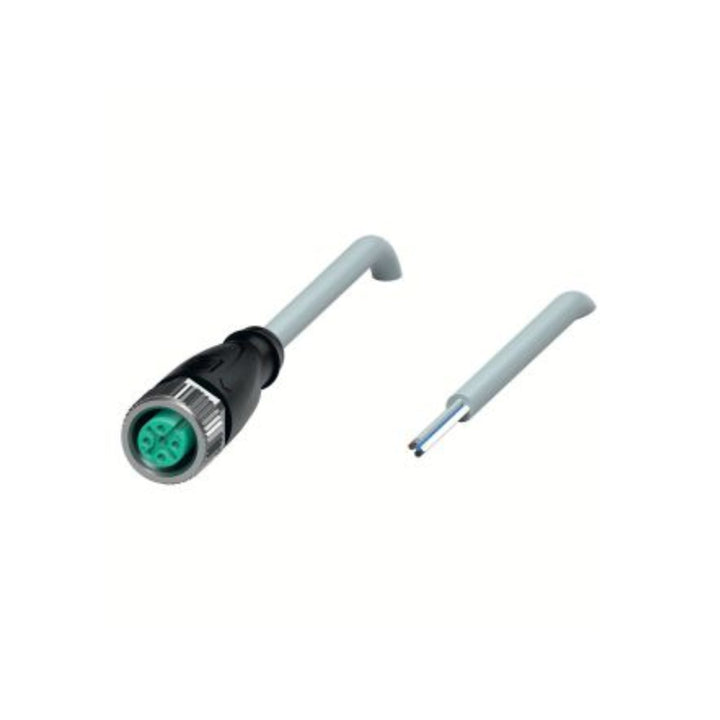 Pepperl+Fuchs V15-G-10M-PUR M12 cordset, 4-pin male, 10 m PUR cable, IP67-rated.