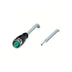 Pepperl+Fuchs V15-G-10M-PUR M12 cordset, 4-pin male, 10 m PUR cable, IP67-rated.