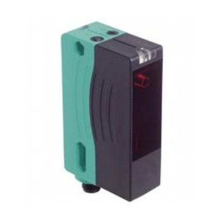 Pepperl+Fuchs VDM28-50-R1-IO/73C/110/122 laser distance sensor, 50 m range, IO-Link interface, PRT technology, compact design, IP67 rated.