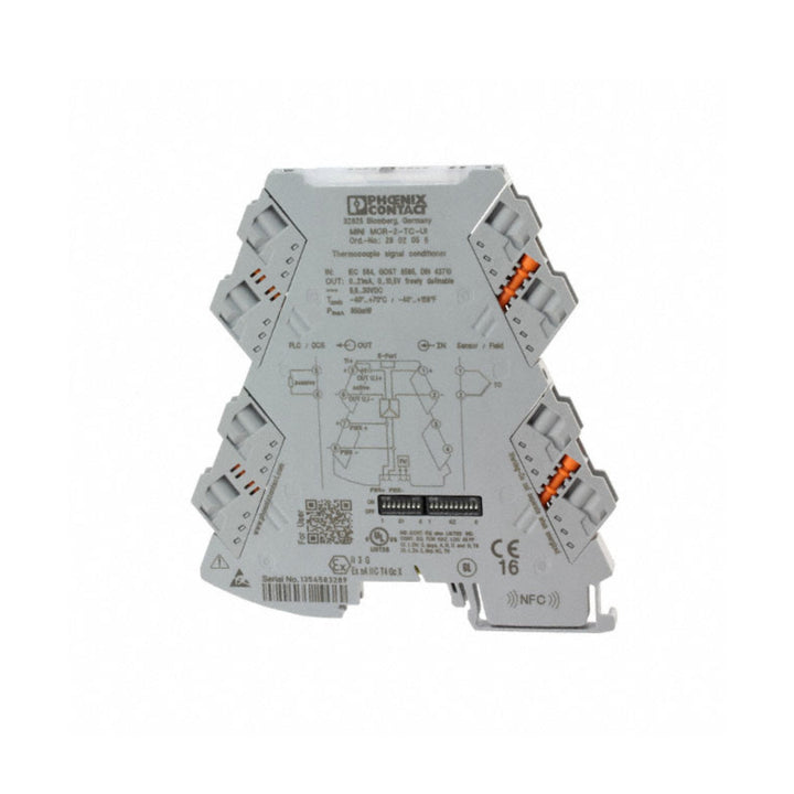 Phoenix Contact 2902037 UNO power supply, 24VDC 2.5A, compact DIN rail mount for basic industrial and automation applications.