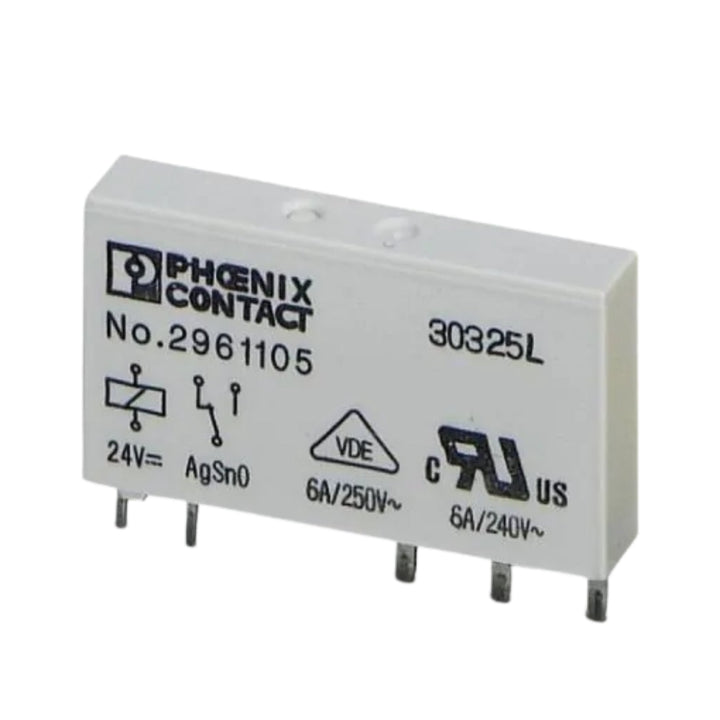 Phoenix Contact 2961105 TRIO power supply, 24VDC 5A output, DIN rail mount for efficient and reliable industrial automation power needs.