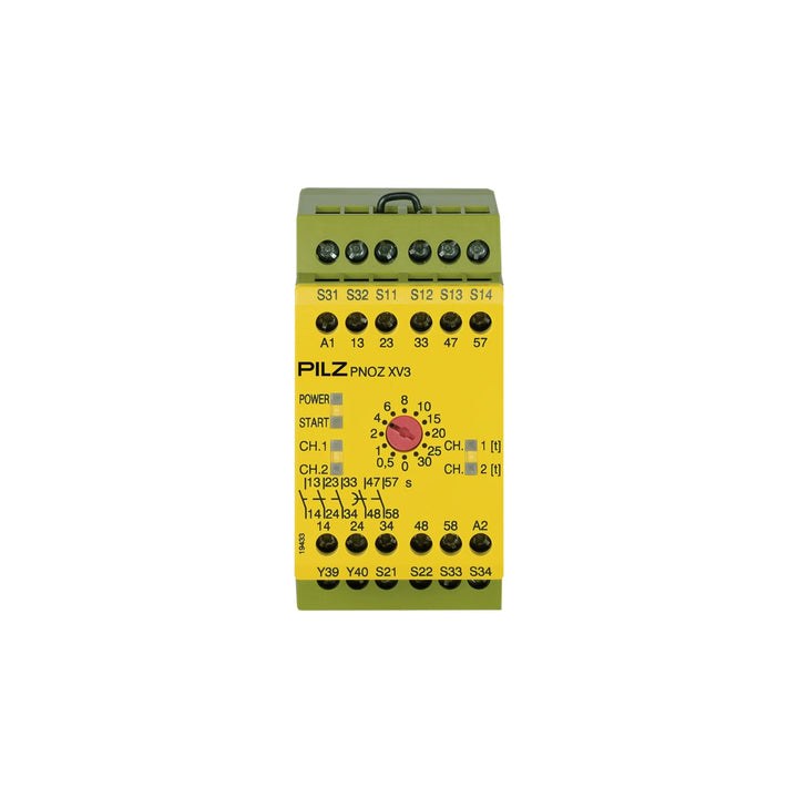 Pilz 774540 Safety Relay for industrial applications with robust design and reliable performance.