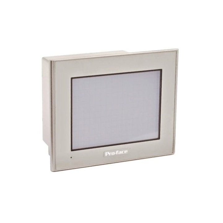 Pro-face GP2301-LG41-24V 5.7" touchscreen HMI for industrial automation, featuring high-resolution display and multiple communication options.