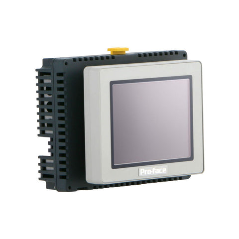 Pro-face PFXGM4201TAD 7" touchscreen HMI for industrial automation, featuring high-resolution display and multiple communication options.
