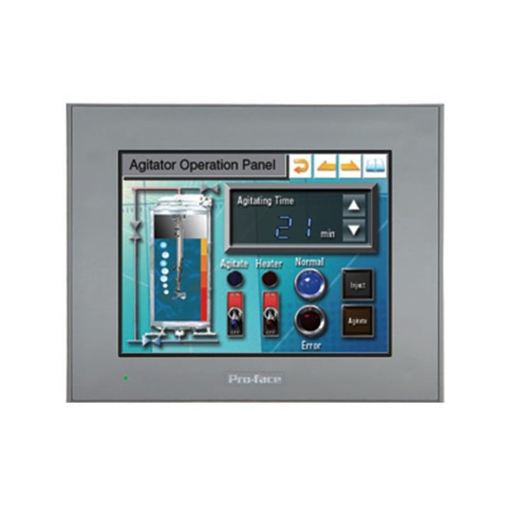 Pro-face PFXGP4401TAD 10.4" touchscreen HMI for industrial automation, featuring high-resolution display and multiple communication options.