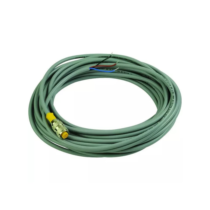 Turck RK 4T 10 M12 4-pin straight male cordset with 10 m industrial cable.