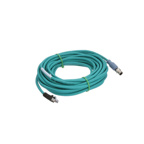 Turck RSSD-RJ45S-441-10M industrial shielded Ethernet cable with RJ45 connector, 10 m length.