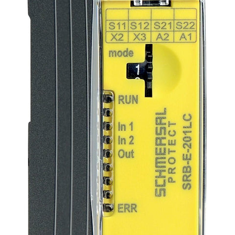 Schmersal SRB-E-201LC Safety Relay is ideal for industrial environments requiring reliable machinery protection.