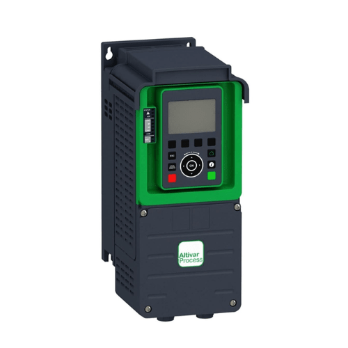 Schneider Electric ATV930U75N4 Altivar Process drive, 75 kW (100 HP), 380–480V, with EMC filter and Ethernet for industrial motor control.