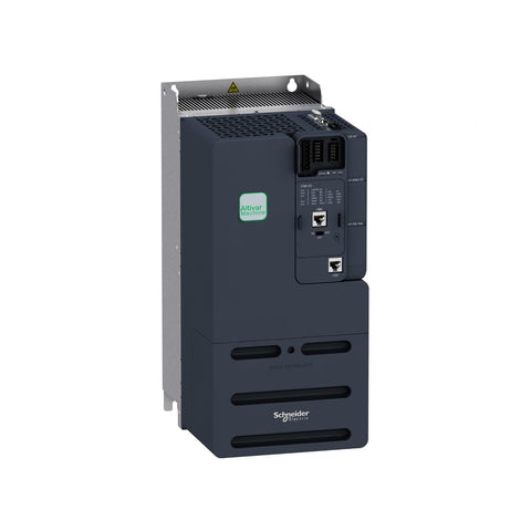 Schneider ATV340D22N4 22 kW variable speed drive, 380–480V AC, heavy-duty motor control for demanding industrial applications.