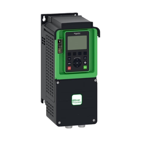 Schneider Electric ATV630U55N4 Altivar Process ATV630 variable speed drive, 5.5 kW (7.5 HP), 380–480V three-phase input, IP21 protection.
