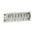Schneider Electric BMXXBP0600 Modicon X80 backplane, 6 slots, DIN rail mounted, for M340 and M580 I/O and communication modules.