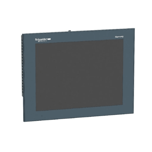 Schneider Electric HMIGTO6310 12.1" HMI touchscreen with Ethernet, USB, serial ports, for industrial automation and machine interface.