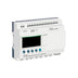 Schneider Electric SR3B261BD smart relay, 26 I/O, 24V DC, with LCD display for easy automation in building and small machine control.