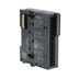 Schneider Electric TM3DQ16R relay output module with 16 channels, 2 A per output, DIN-rail mounted for Modicon M221, M241, and M251 PLCs.