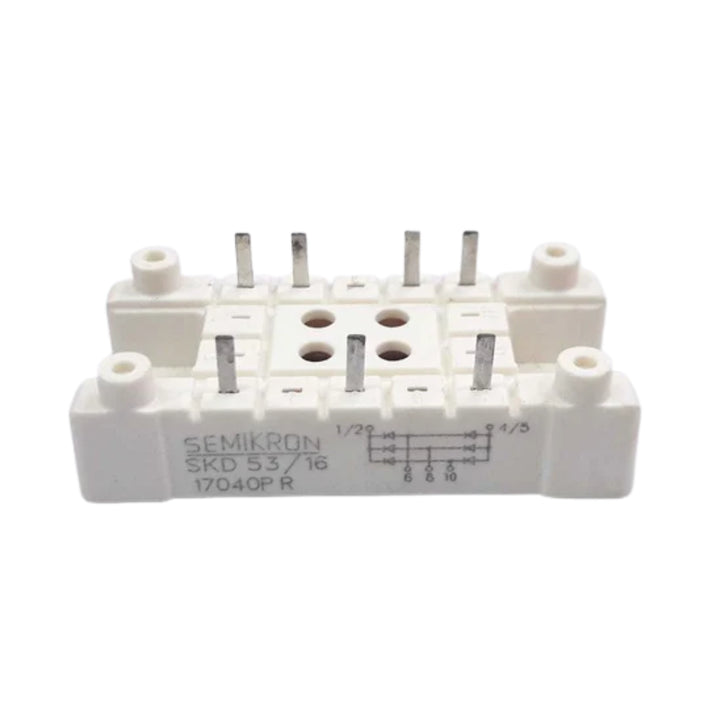 Semikron SKD 53/16 diode module, 53 A 1600 V, SEMIPACK 1
