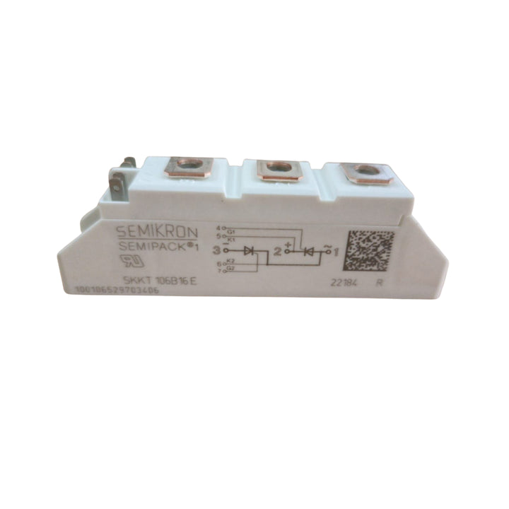 Semikron SKKT 106B/16E thyristor/diode module, 106 A 1600 V, SEMIPACK 1