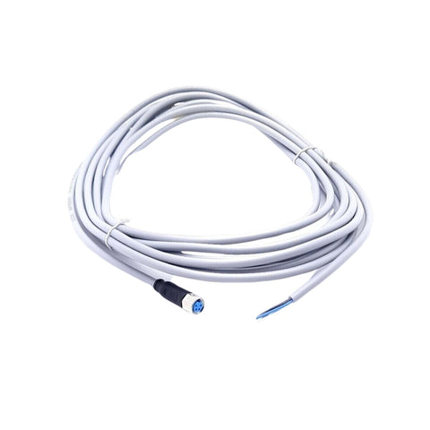 Sick YF8U14-050VA3XLEAX (2095889) sensor/actuator cable with M8 female connector for industrial automation, ensuring secure and durable connections.