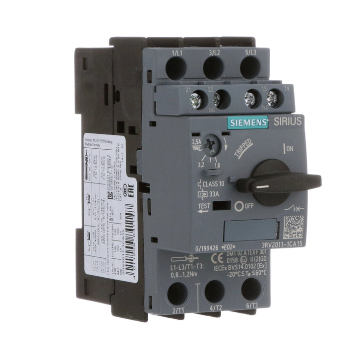 Siemens 3RV2011 - 1CA15 - DDPARTS SOLUTION