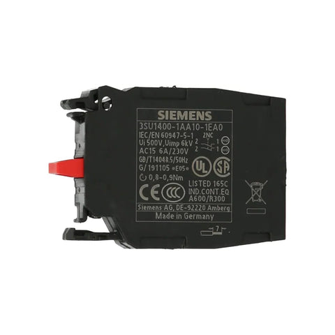 Siemens 3SU1400 - 1AA10 - 1EA0 - DDPARTS SOLUTION