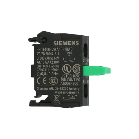 Siemens 3SU1400 - 2AA10 - 1BA0 - DDPARTS SOLUTION