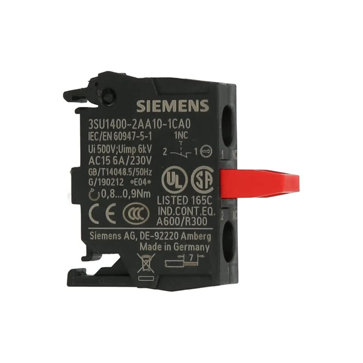 Siemens 3SU1400 - 2AA10 - 1CA0 - DDPARTS SOLUTION