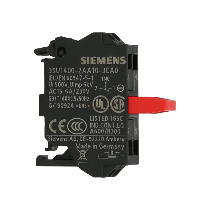 Siemens 3SU1400 - 2AA10 - 3CA0 - DDPARTS SOLUTION