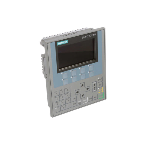 Siemens 6AV2124-1DC01-0AX0 HMI touch panel display for industrial automation control systems.