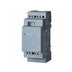 Siemens 6ED1055-1MA00-0BA2 LOGO! expansion module with 4 digital inputs and 4 relay outputs for industrial automation.