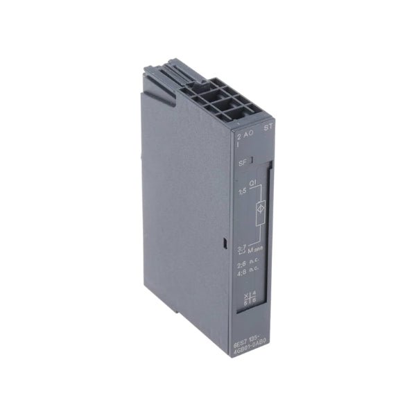 Siemens 6ES7135-4GB01-0AB0 analog output module for SIMATIC S7-1200 PLC.