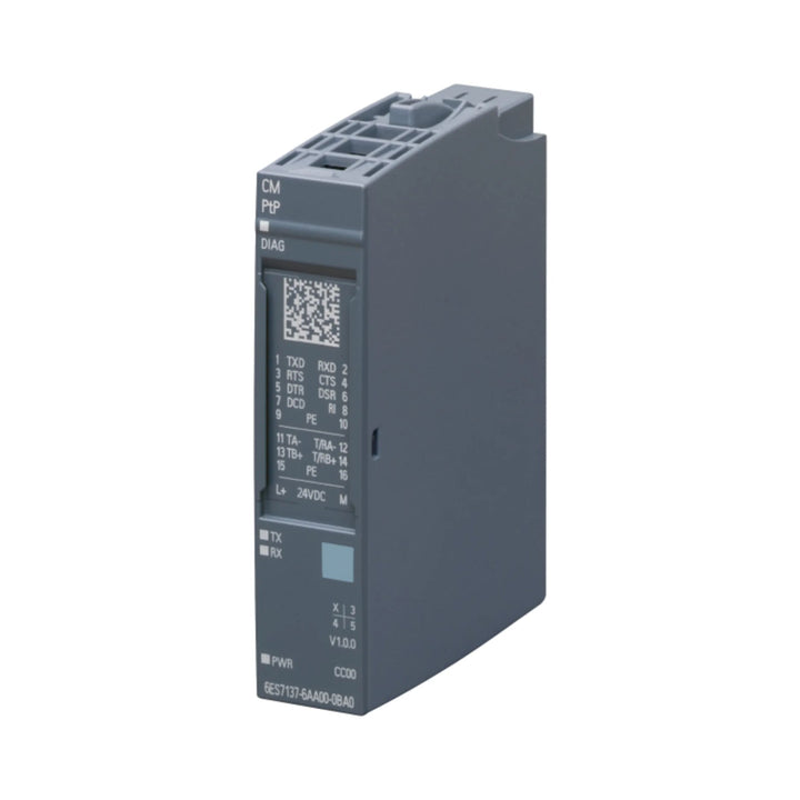 Siemens 6ES7137-6AA00-0BA0 fail-safe output module, 1x 24VDC/2A, ET 200SP, 15 mm, IP20.