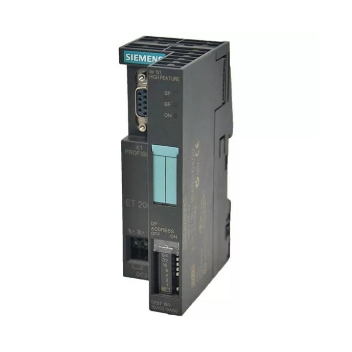 Siemens 6ES7151-1BA02-0AB0 SIMATIC S7-1500 system module for industrial automation.